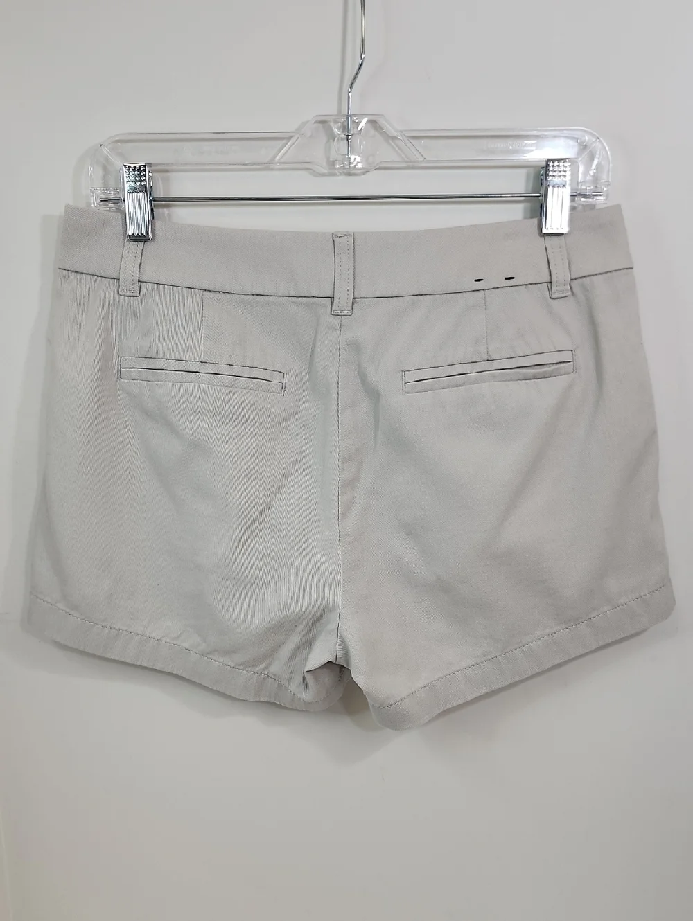 J. Crew Light Gray Chino Bermuda Shorts Size 4